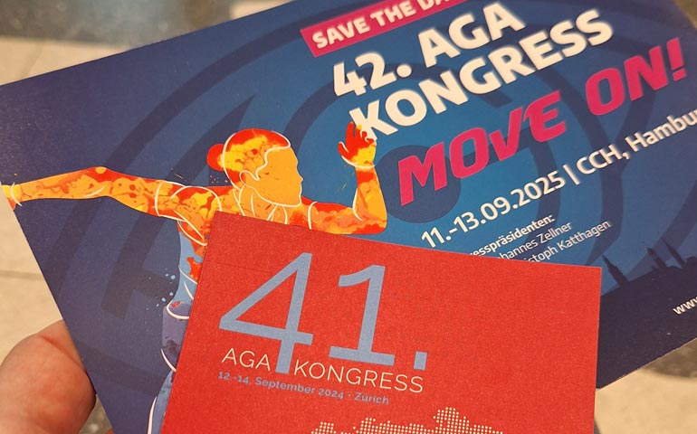 41. AGA-Kongress in Zürich